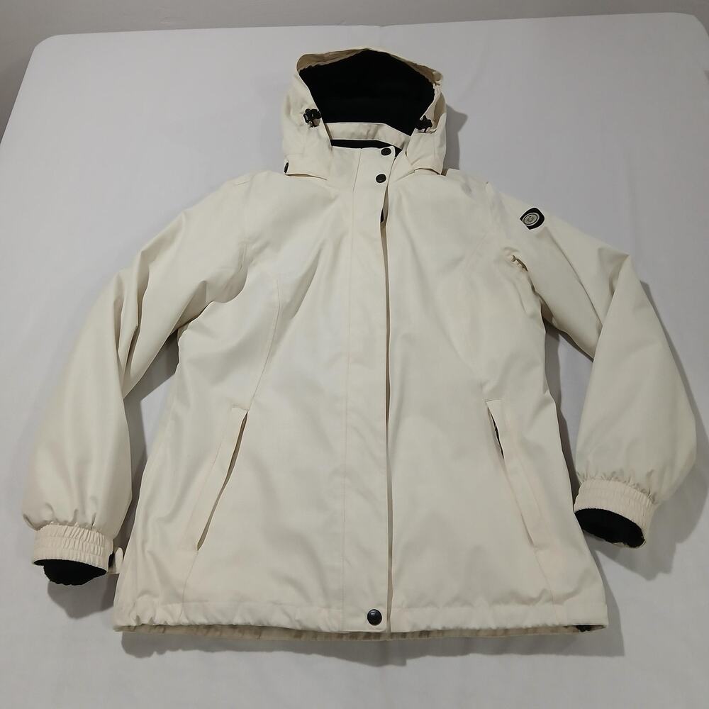 Killtec Jacket Womens 6 Waterproof Windproof Hooded 3-in-1 Coat Fleece Liner - Picture 16 of 16